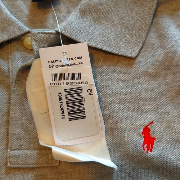 Polo Ralph Lauren Grey Boy's Medium size T-shirt. - Picture 4 of 9